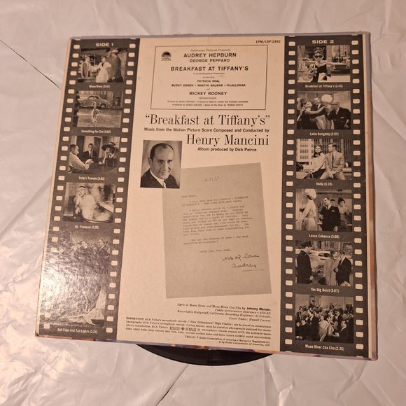 breakfast at tiffany's lp record - Picture 2 of 5